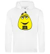 Чоловіча толстовка (худі) M&M BOY Білий Чоловіча толстовка (худі) M&M BOY Білий фото