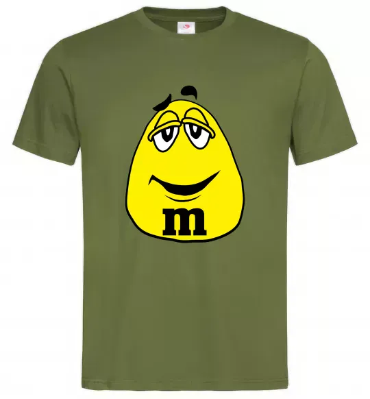 Чоловіча футболка M&M BOY Оливковий фото