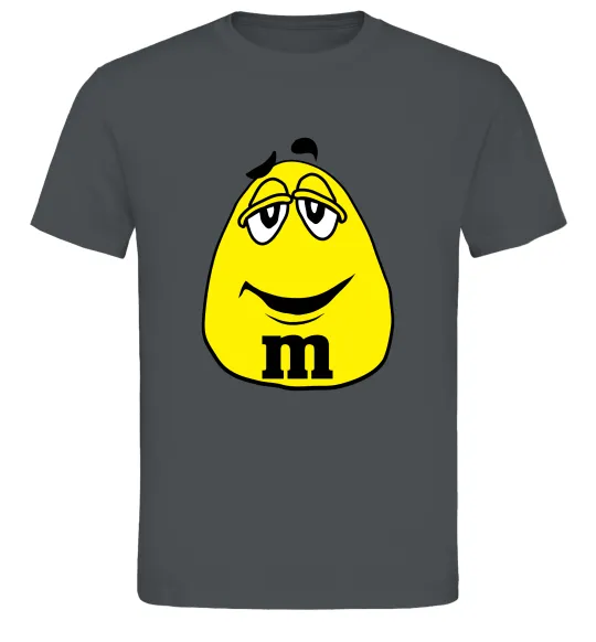 Чоловіча футболка M&M BOY Графіт фото