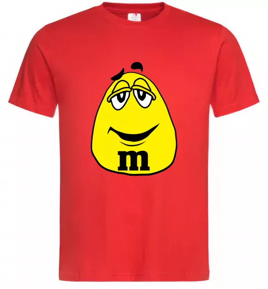 Чоловіча футболка M&M BOY Червоний фото
