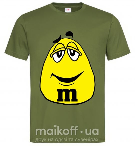 Мужская футболка M&M BOY Оливковый фото