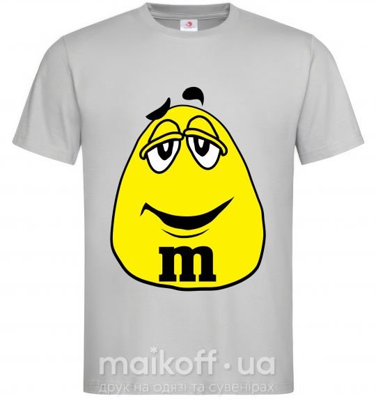 Чоловіча футболка M&M BOY Сірий фото