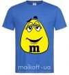 Мужская футболка M&M BOY Ярко-синий фото