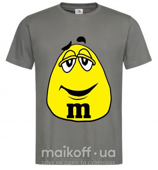 Чоловіча футболка M&M BOY Графіт фото