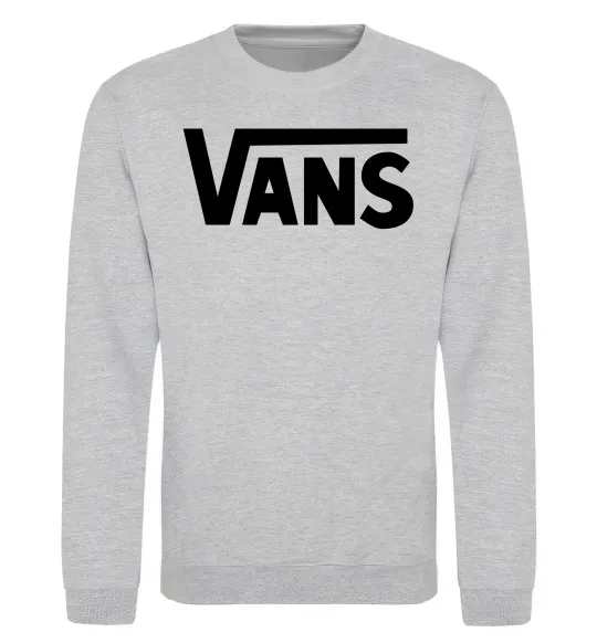Свитшот VANS Серый меланж фото