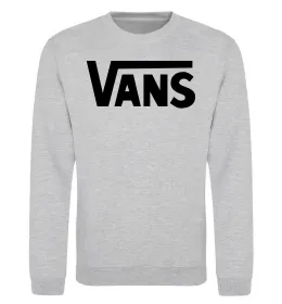 Світшот VANS Сірий меланж фото