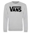 Свитшот VANS Серый меланж фото