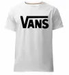 Мужская премиум футболка VANS Белый фото