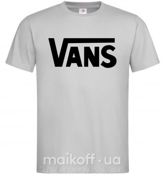 Чоловіча футболка VANS Сірий фото