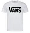 Мужская футболка VANS Белый фото