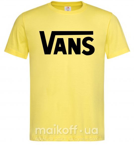 Чоловіча футболка VANS Лимонний фото