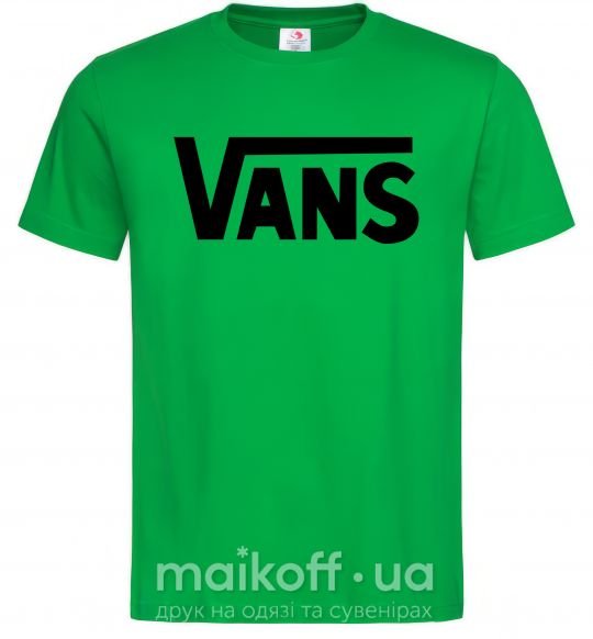 Чоловіча футболка VANS Зелений фото