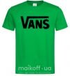 Чоловіча футболка VANS Зелений фото