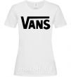Жіноча футболка VANS Білий фото