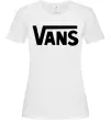Женская футболка VANS Белый фото