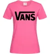 Женская футболка VANS Ярко-розовый фото