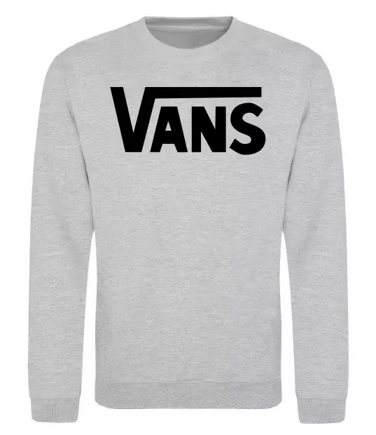 Свитшот VANS Серый меланж фото