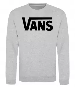Свитшот VANS Серый меланж фото