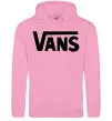Мужская толстовка (худи) VANS Розовый фото