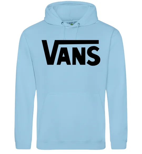 Мужская толстовка (худи) VANS Голубой фото