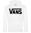 Женская толстовка (худи) VANS Белый Женская толстовка (худи) VANS Белый фото