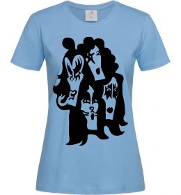 Женская футболка KISS band