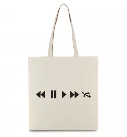 Эко-сумка PLAY Бежевый фото