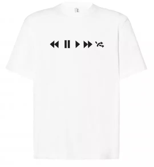 Футболка Оверсайз PLAY Білий фото