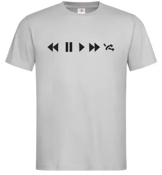 Мужская футболка PLAY Серый фото