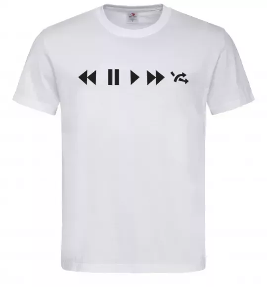 Мужская футболка PLAY Белый фото