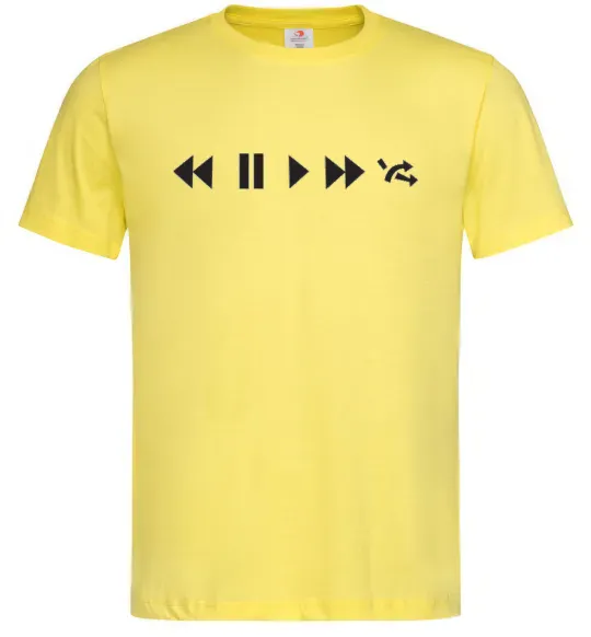 Мужская футболка PLAY Лимонный фото