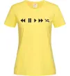 Жіноча футболка PLAY Лимонний Жіноча футболка PLAY Лимонний фото