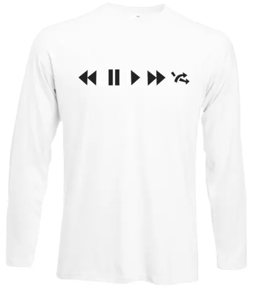 Лонгслів PLAY Білий фото