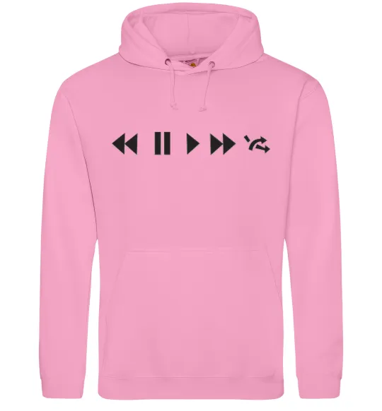 Мужская толстовка (худи) PLAY Розовый фото