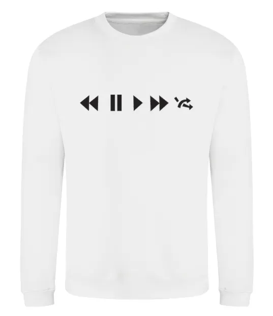 Світшот PLAY Білий фото