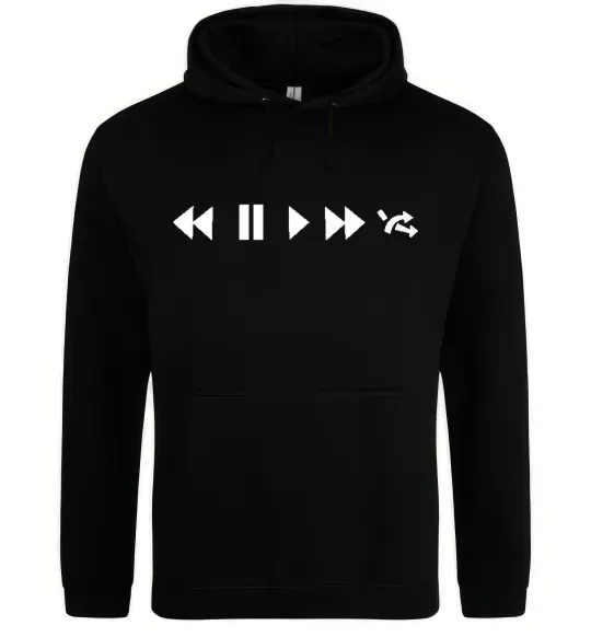 Женская толстовка (худи) PLAY Черный фото