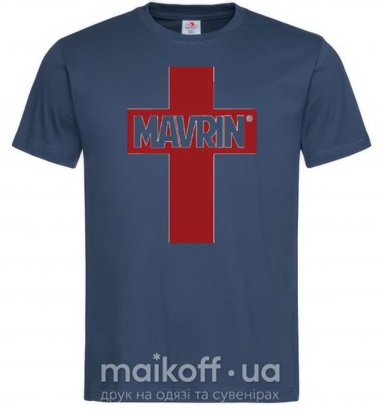 Чоловіча футболка MAVRIN Темно-синій фото