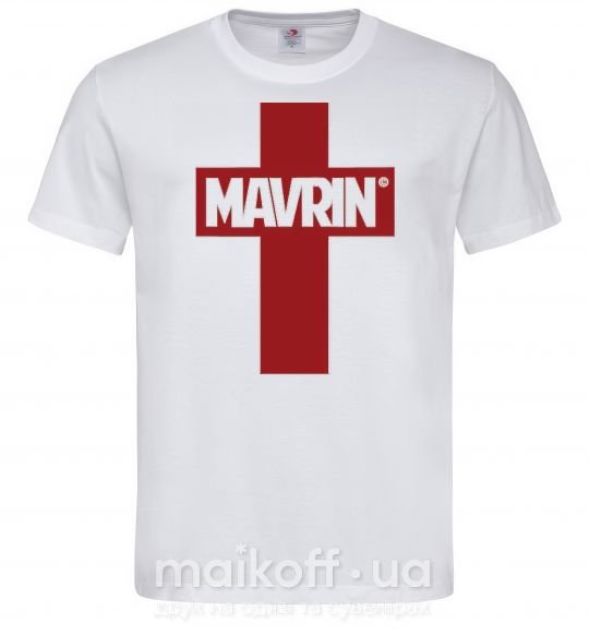 Мужская футболка MAVRIN Белый фото