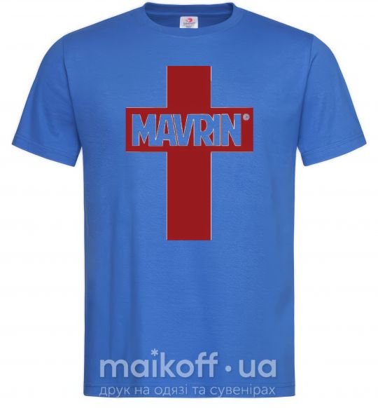 Чоловіча футболка MAVRIN Яскраво-синій фото