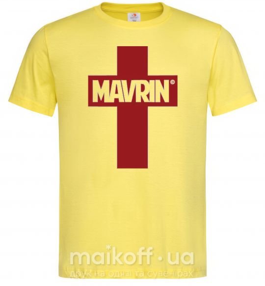 Чоловіча футболка MAVRIN Лимонний фото