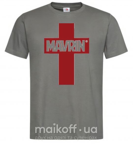 Мужская футболка MAVRIN Графит фото
