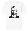 Футболка Оверсайз KURT COBEIN Білий Футболка Оверсайз KURT COBEIN Білий фото