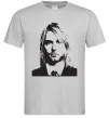 Чоловіча футболка KURT COBEIN Сірий Чоловіча футболка KURT COBEIN Сірий фото