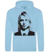 Жіноча толстовка (худі) KURT COBEIN Блакитний Жіноча толстовка (худі) KURT COBEIN Блакитний фото