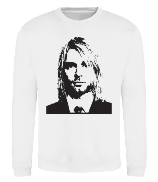 Свитшот KURT COBEIN Белый фото