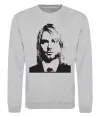 Свитшот KURT COBEIN Серый меланж фото
