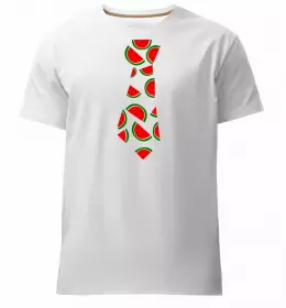 Мужская премиум футболка Комірець з краваткою Черный фото