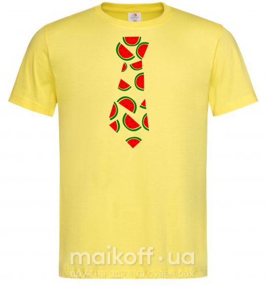 Мужская футболка АРБУЗ Лимонный фото