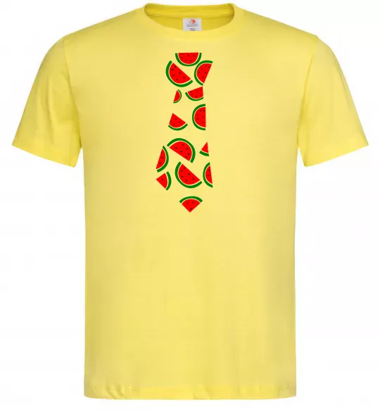 Чоловіча футболка Кавун Лимонний фото