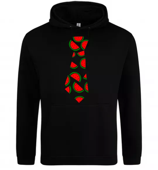 Жіноча толстовка (худі) Кавун Чорний фото